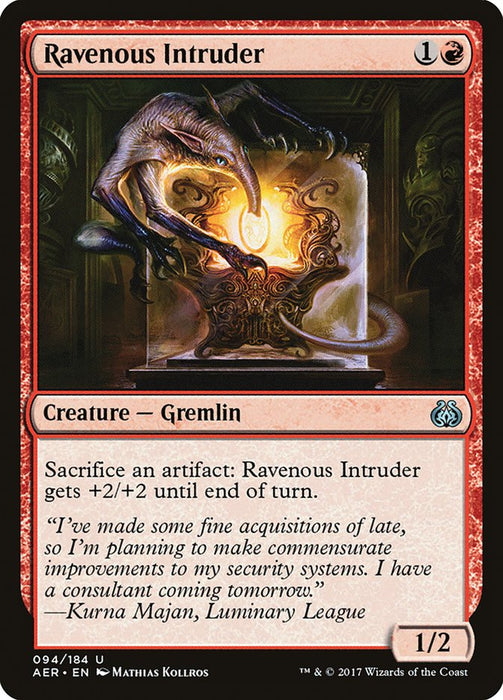 Ravenous Intruder  (Foil)