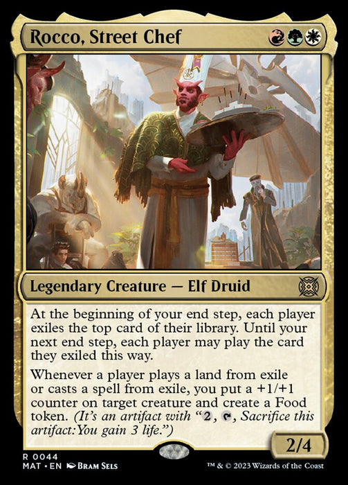 Rocco, Street Chef - Legendary (Foil)