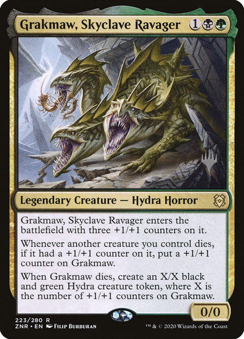 Grakmaw, Skyclave Ravager  - Legendary (Foil)