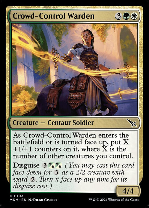 Crowd-Control Warden (Foil)