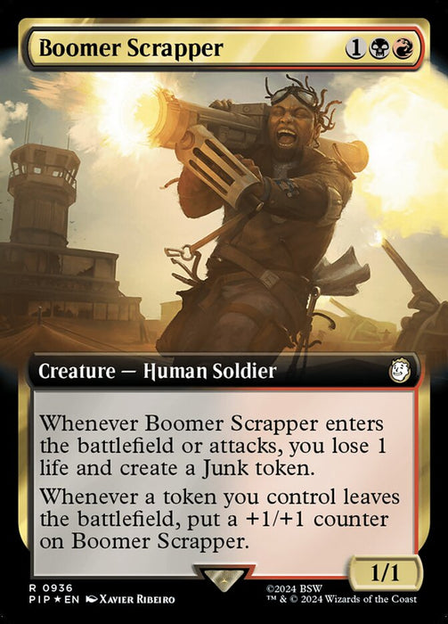 Boomer Scrapper - Extended Art (Foil)