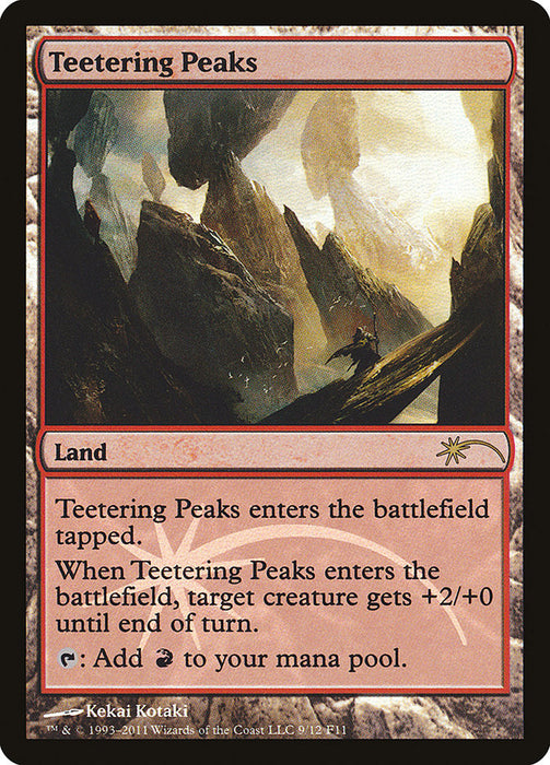 Teetering Peaks  (Foil)