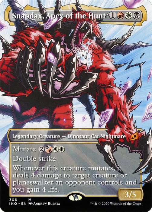 Snapdax, Apex of the Hunt - Borderless  - Showcase - Legendary
