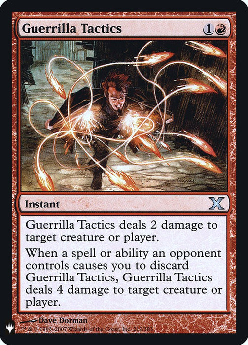 Guerrilla Tactics (Foil)