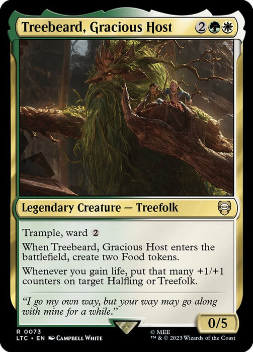 Treebeard, Gracious Host - Legendary