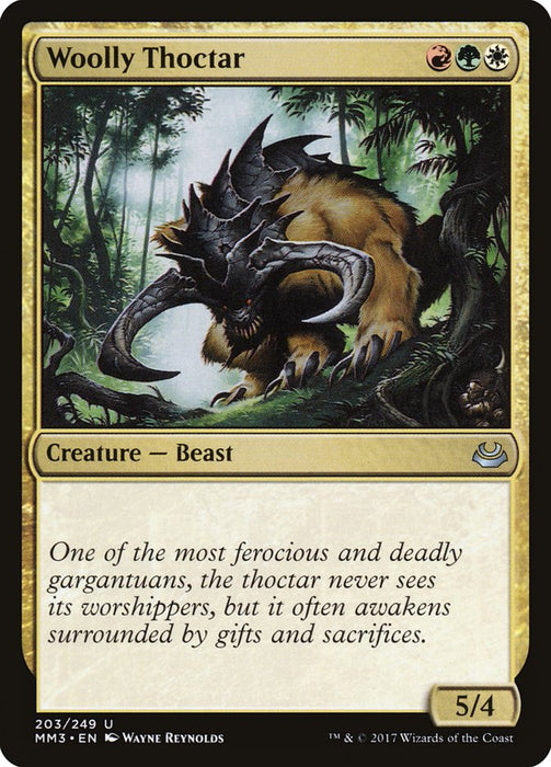 Woolly Thoctar  (Foil)
