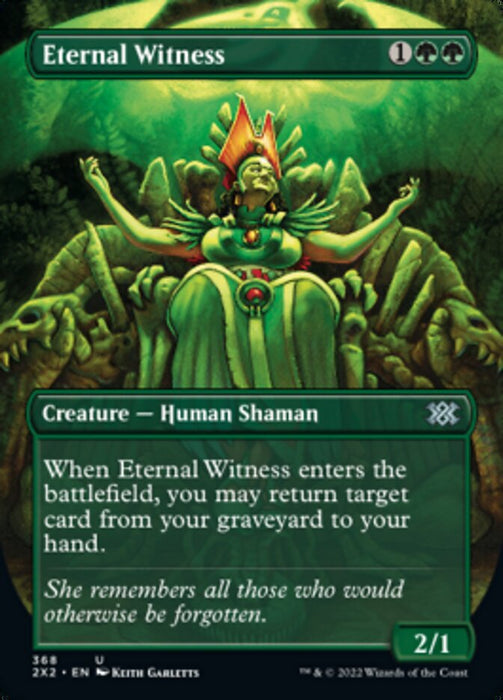 Eternal Witness - Borderless  - Inverted