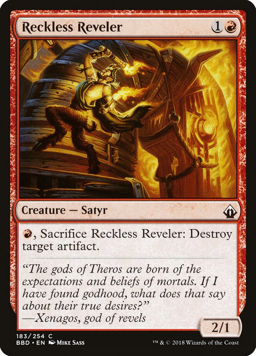 Reckless Reveler  (Foil)