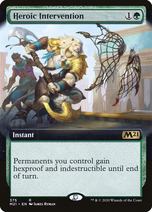 Heroic Intervention  - Extended Art (Foil)