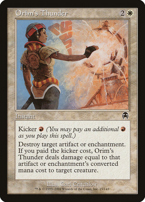 Orim's Thunder  (Foil)