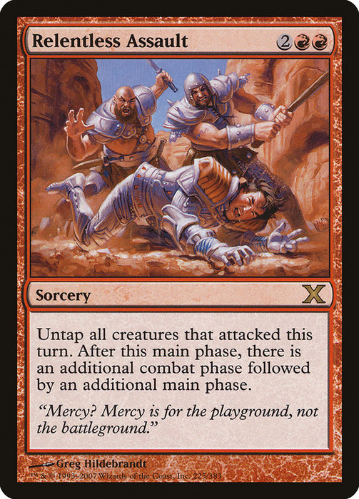 Relentless Assault  (Foil)