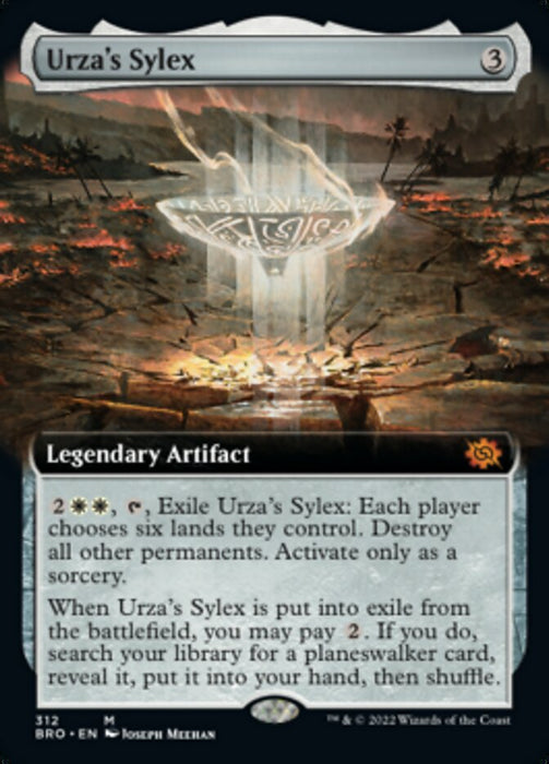 Urza's Sylex - Extended Art- Legendary