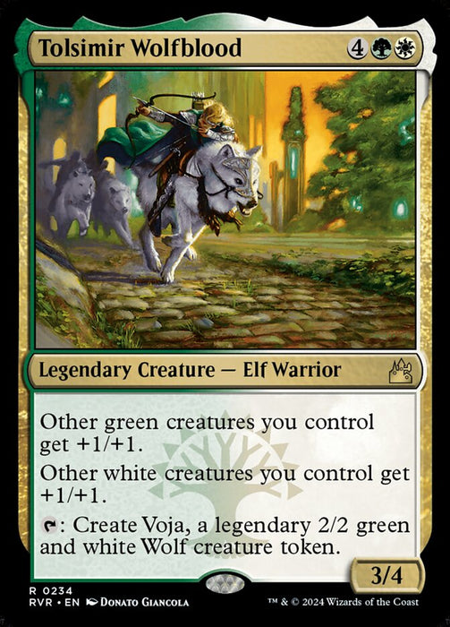 Tolsimir Wolfblood - Legendary (Foil)