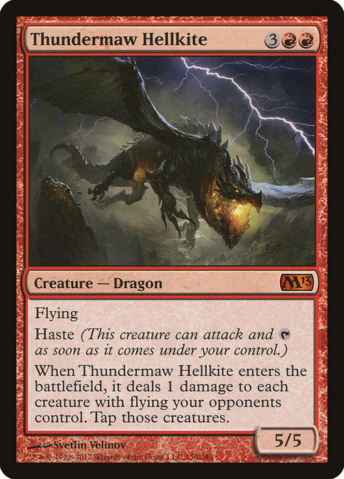Thundermaw Hellkite  (Foil)