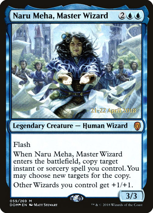 Naru Meha, Master Wizard  - Legendary (Foil)