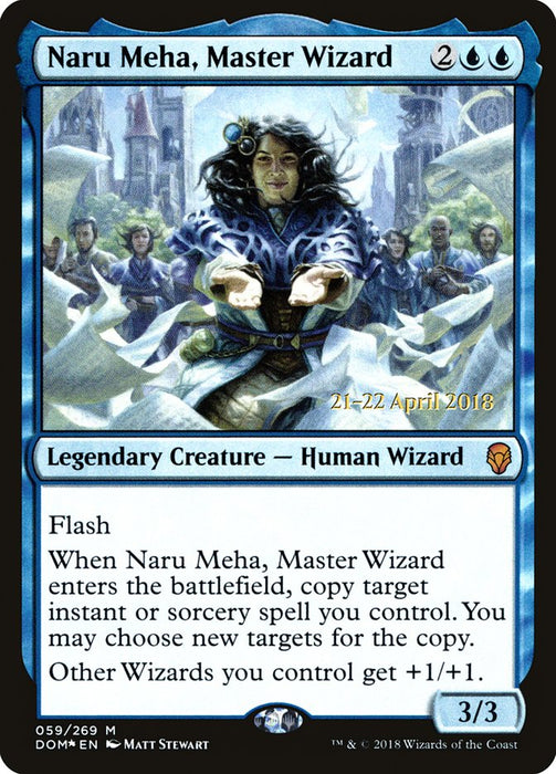 Naru Meha, Master Wizard  - Legendary (Foil)
