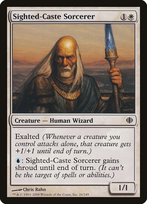 Sighted-Caste Sorcerer  (Foil)