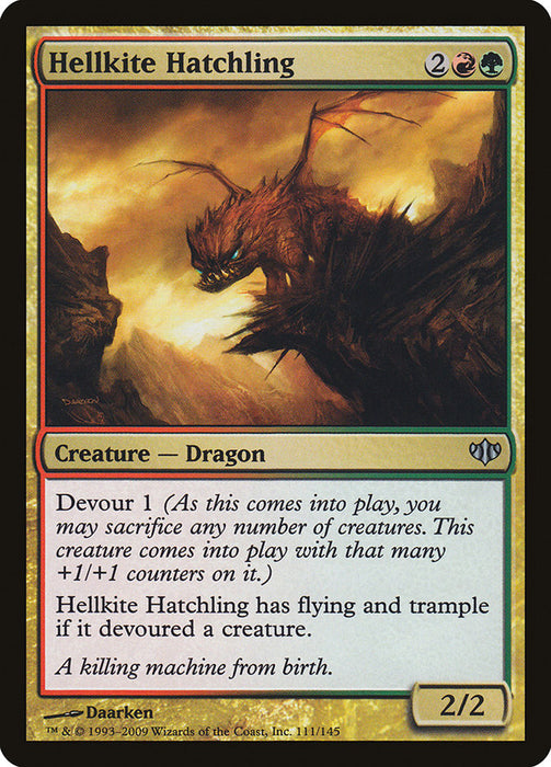 Hellkite Hatchling  (Foil)