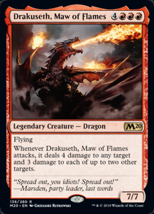 Drakuseth, Maw of Flames - Legendary