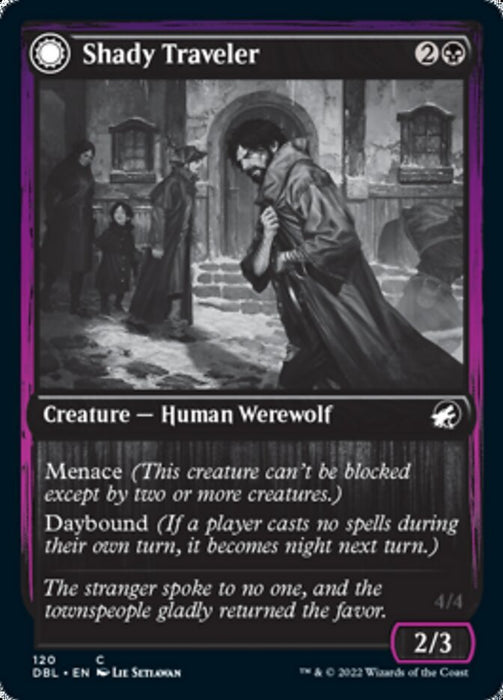 Shady Traveler // Stalking Predator  - Inverted (Foil)