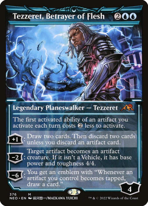 Tezzeret, Betrayer of Flesh - Showcase- Inverted
