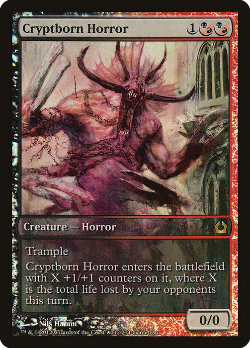 Cryptborn Horror - Full Art  (Foil)