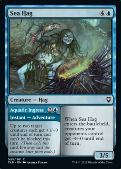 Sea Hag // Aquatic Ingress  (Foil)