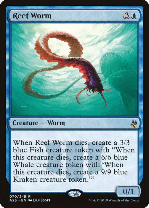 Reef Worm  (Foil)