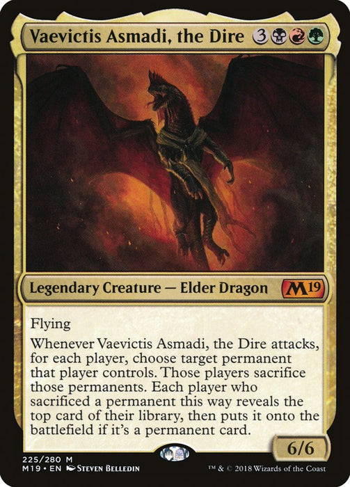 Vaevictis Asmadi, the Dire  - Legendary (Foil)