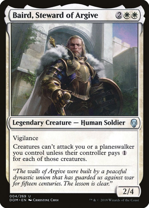 Baird, Steward of Argive  - Legendary (Foil)
