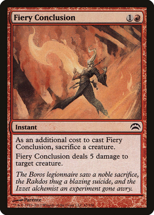 Fiery Conclusion