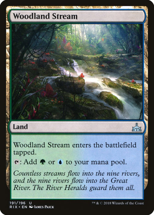Woodland Stream  (Foil)