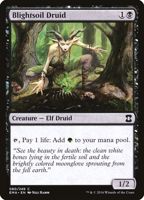 Blightsoil Druid  (Foil)