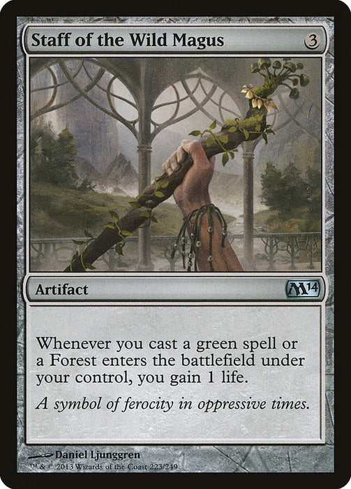 Staff of the Wild Magus  (Foil)