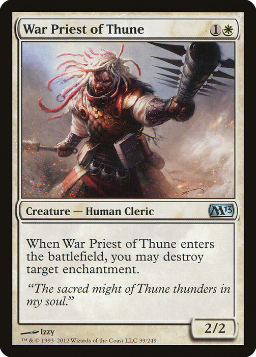 War Priest of Thune  (Foil)