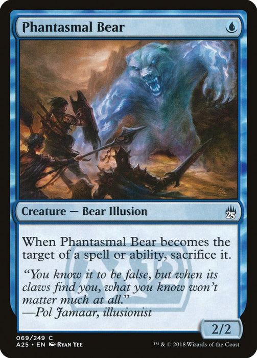 Phantasmal Bear  (Foil)