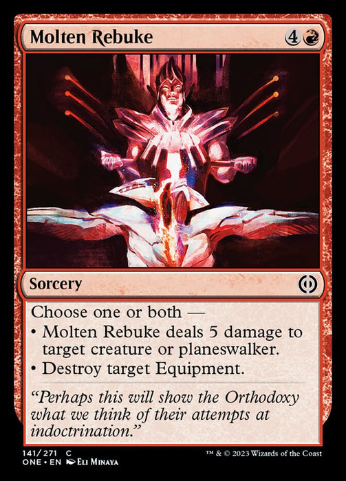 Molten Rebuke (Foil)