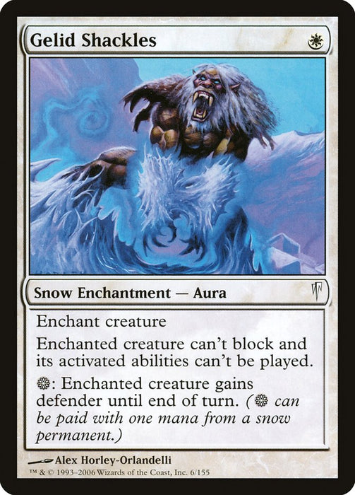 Gelid Shackles  (Foil)