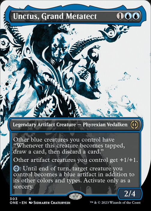 Unctus, Grand Metatect - Borderless - Showcase- Legendary- Inverted (Foil)