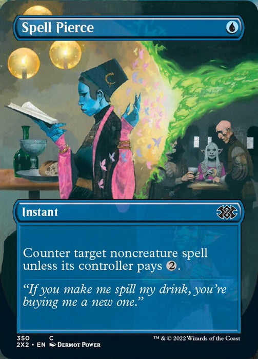 Spell Pierce - Borderless  - Inverted