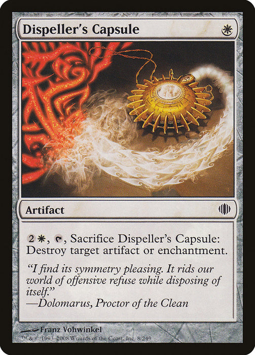 Dispeller's Capsule  (Foil)