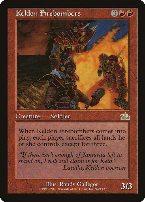 Keldon Firebombers  (Foil)