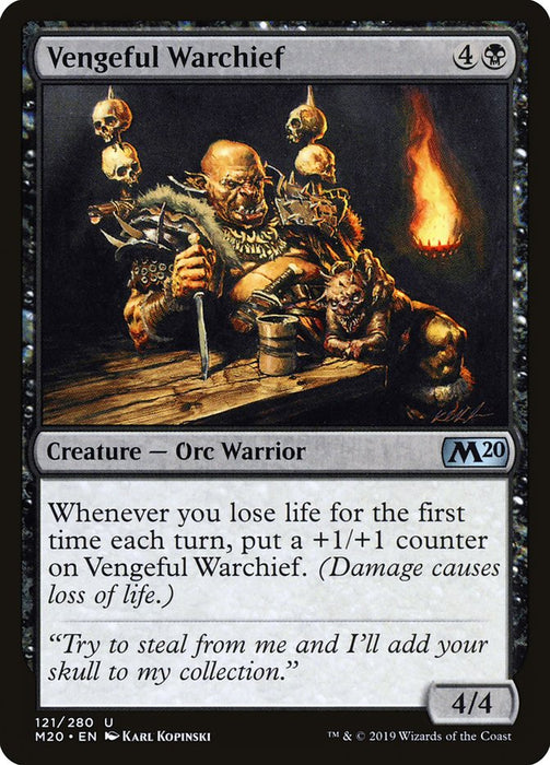 Vengeful Warchief  (Foil)