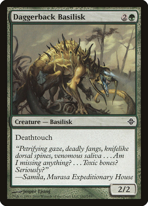 Daggerback Basilisk  (Foil)