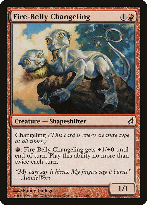 Fire-Belly Changeling  (Foil)
