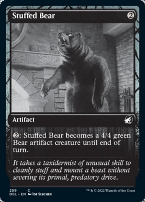 Stuffed Bear  - Inverted (Foil)