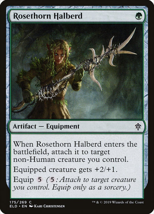 Rosethorn Halberd  (Foil)