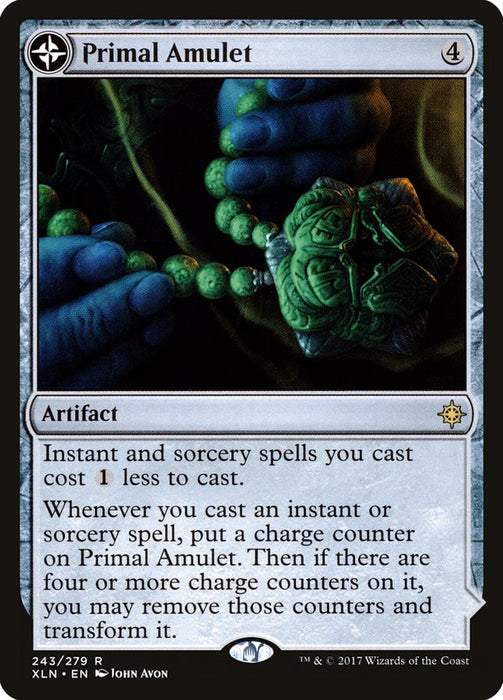 Primal Amulet // Primal Wellspring  - Compasslanddfc (Foil)