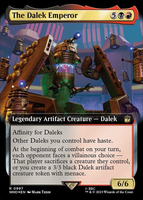 The Dalek Emperor - Legendary- Extended Art (Foil)