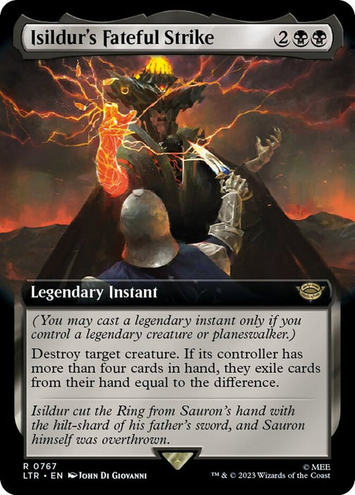 Isildur's Fateful Strike - Legendary- Extended Art (Foil)